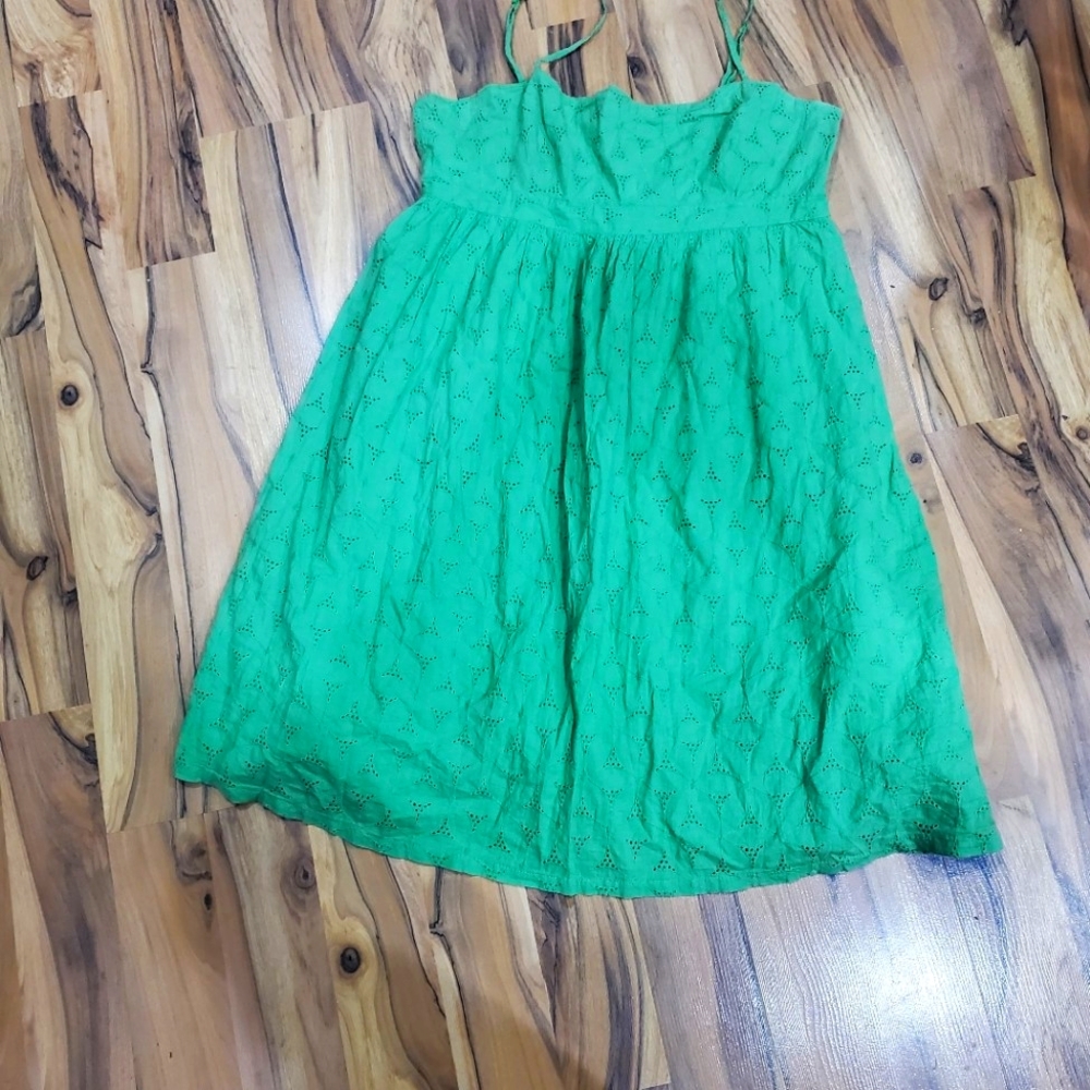 Green Gap summer dress size 14